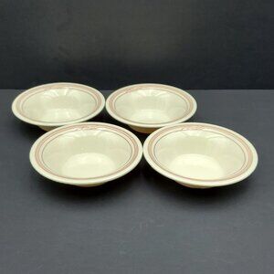 Corning Comcor Tableware Cumulus Dessert Fruit Bowls Rim Berry Sauce Bowls